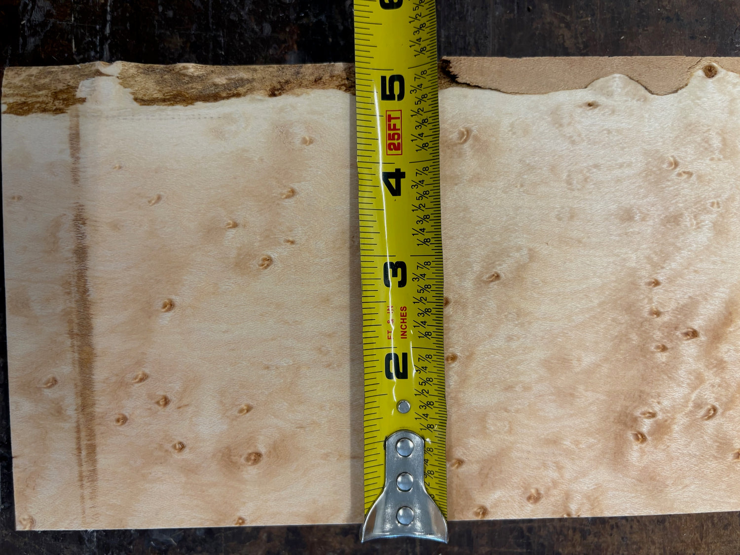 4/4 Birdseye Maple Board (Guitar Neck)-44BE1011-$50 Includes Shipping