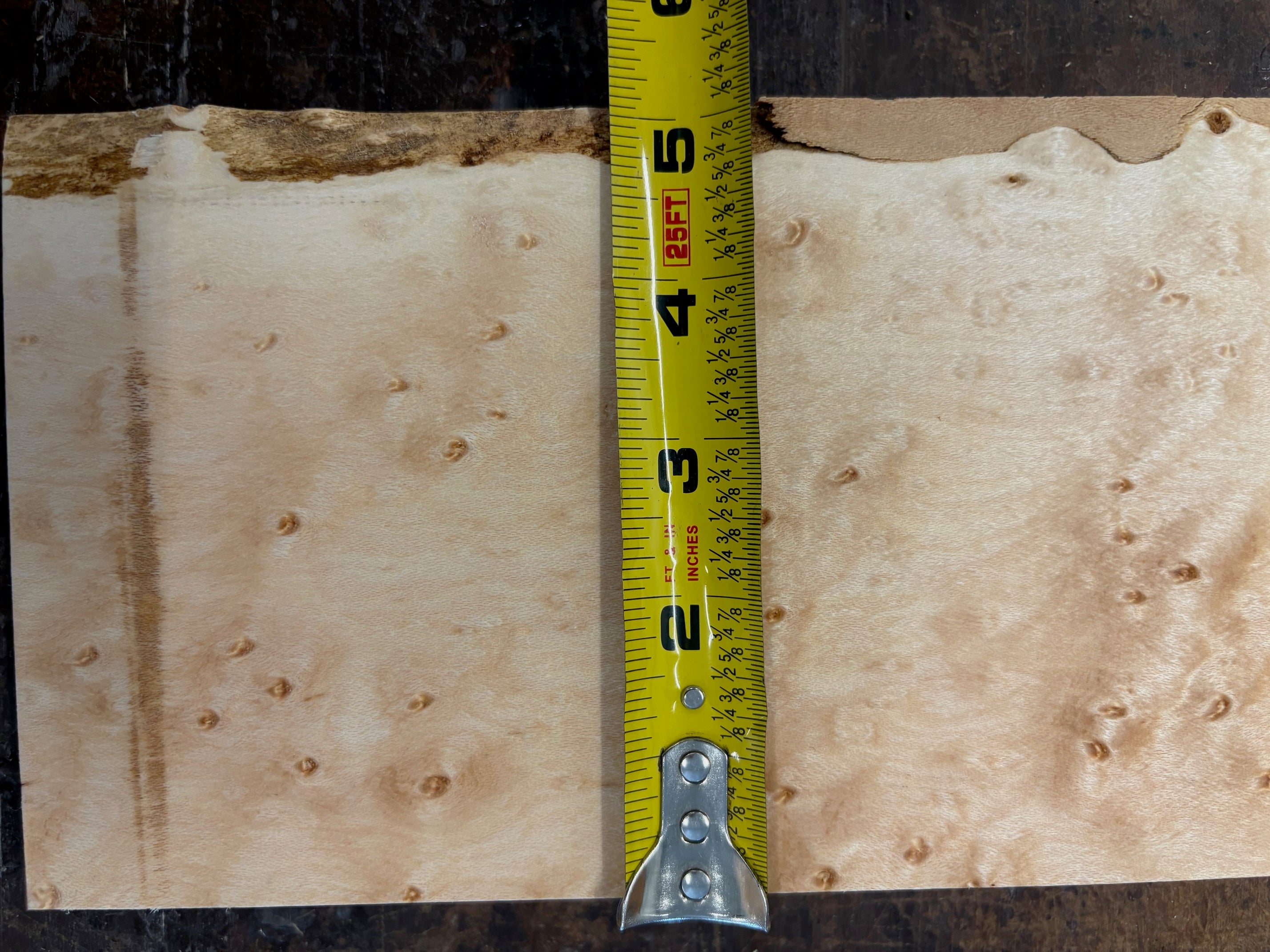 4/4 Birdseye Maple Board (Guitar Neck)-44BE1011-$50 Includes Shipping