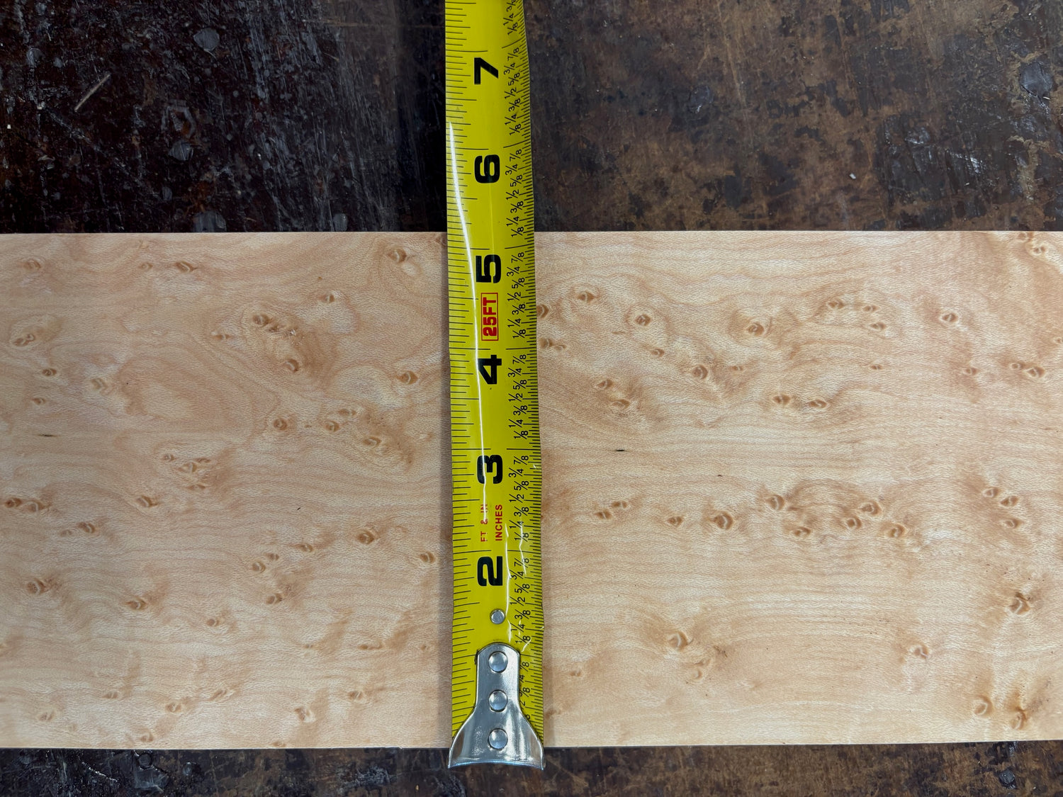 4/4 Birdseye Maple Board (Guitar Neck)-44BE1011-$50 Includes Shipping