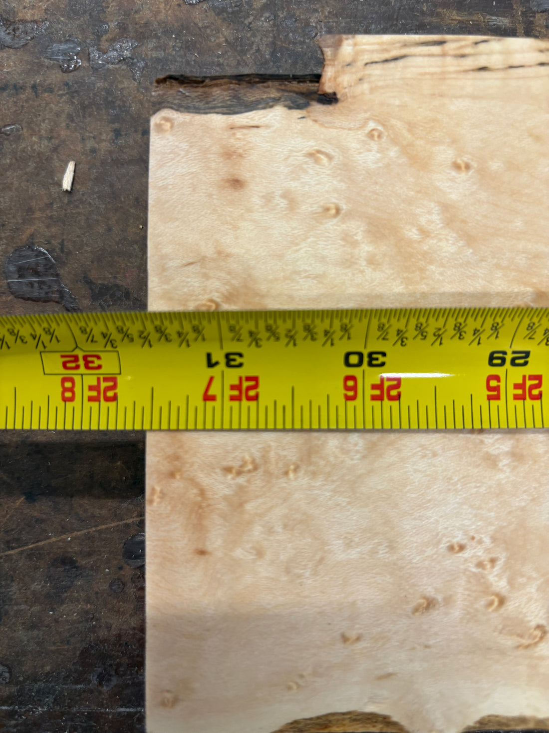 4/4 Birdseye Maple Board (Guitar Neck)-44BE1012-$50 Includes Shipping