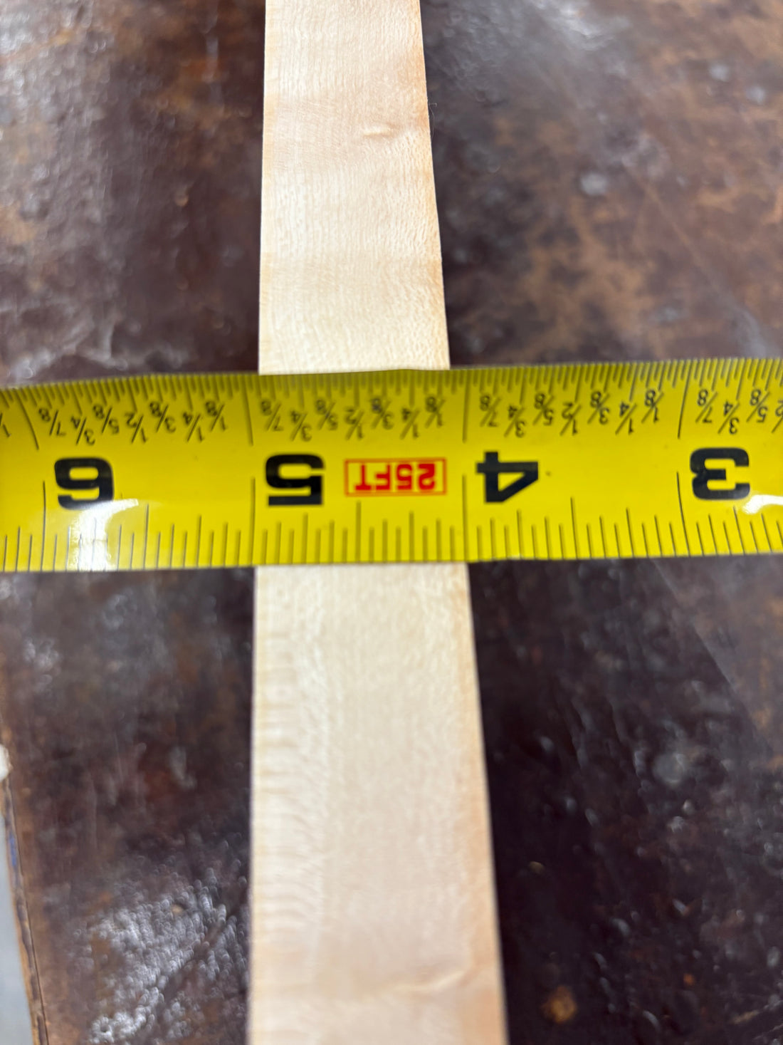 4/4 Birdseye Maple Board (Guitar Neck)-44BE1012-$50 Includes Shipping