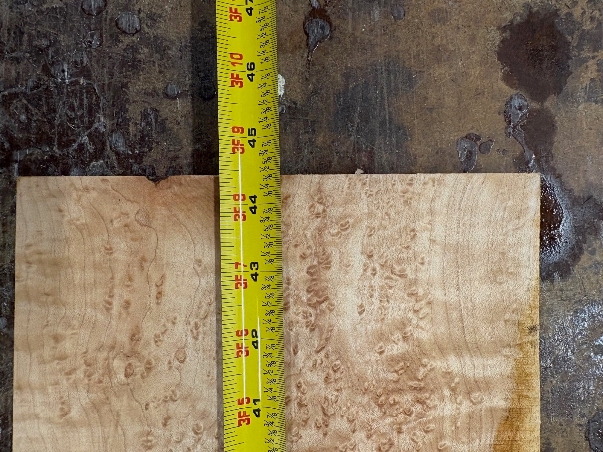 4/4 Birdseye Maple Board-44BE1014-$80 Includes Shipping