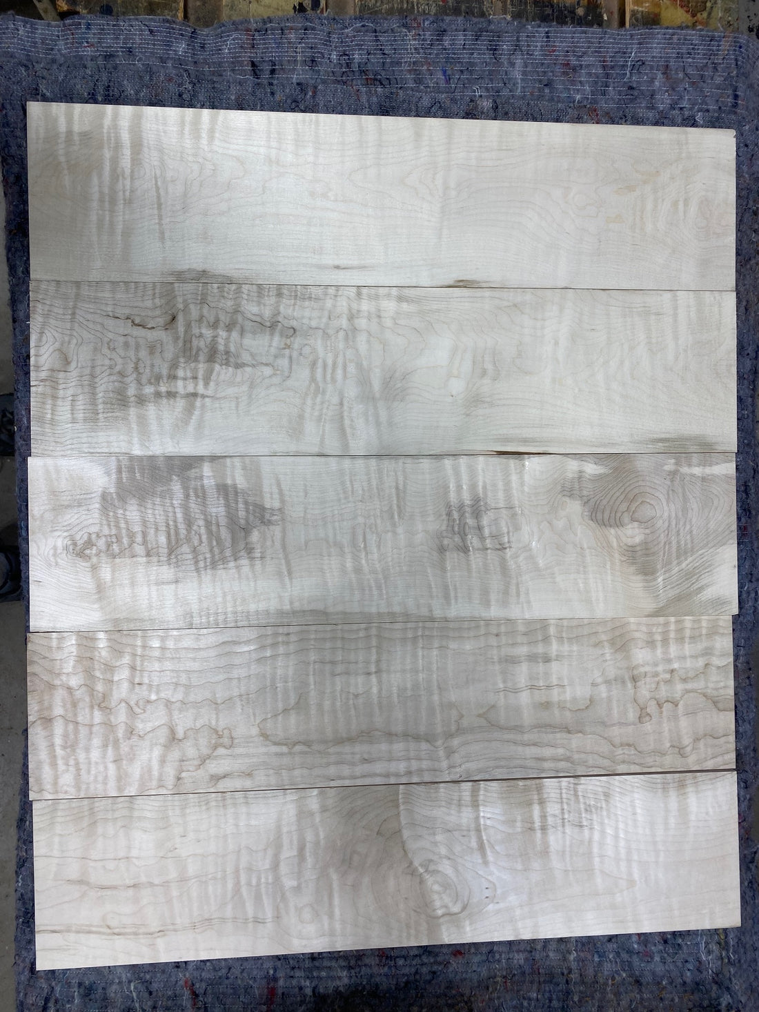 4/4 Curly Maple Hobby Pack-44CM1004-$100 Includes Shipping