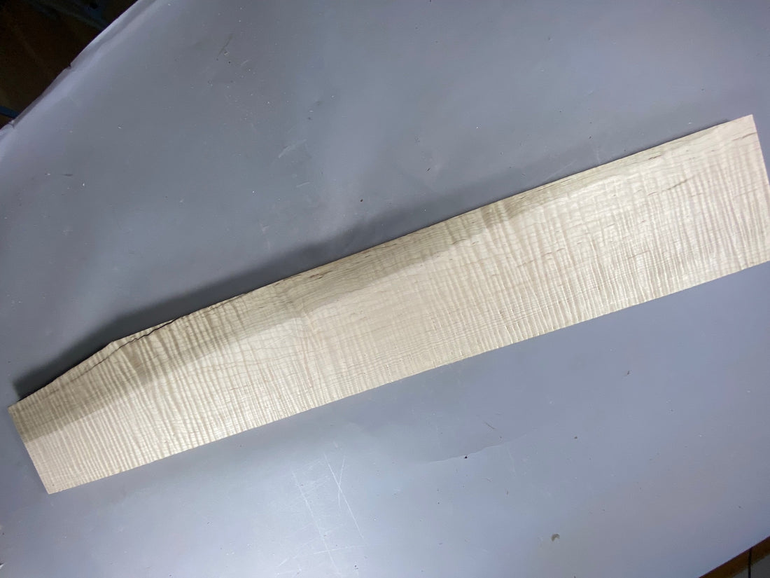 4/4 Quartersawn Curly Maple Board-44CM1011-$100 Includes Shipping