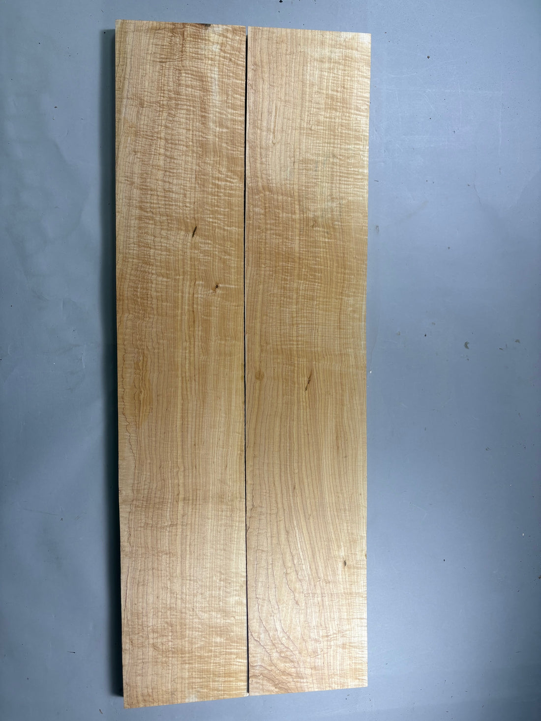 2- 4/4 Curly Maple Boards-44CM1015-$125 Includes Shipping