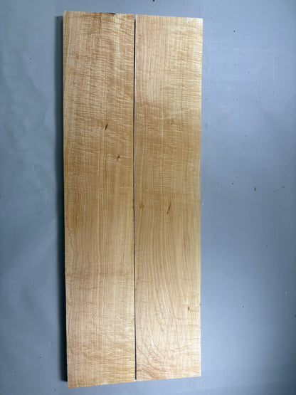 2- 4/4 Curly Maple Boards-44CM1015-$125 Includes Shipping