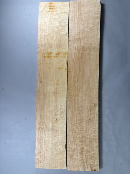 2- 4/4 Curly Maple Boards-44CM1015-$125 Includes Shipping