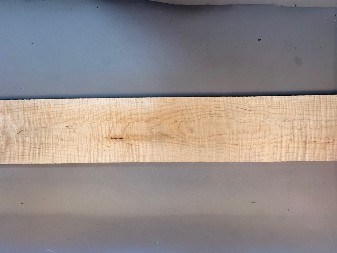 4/4 curly maple board-44CM1017-$60 includes shipping
