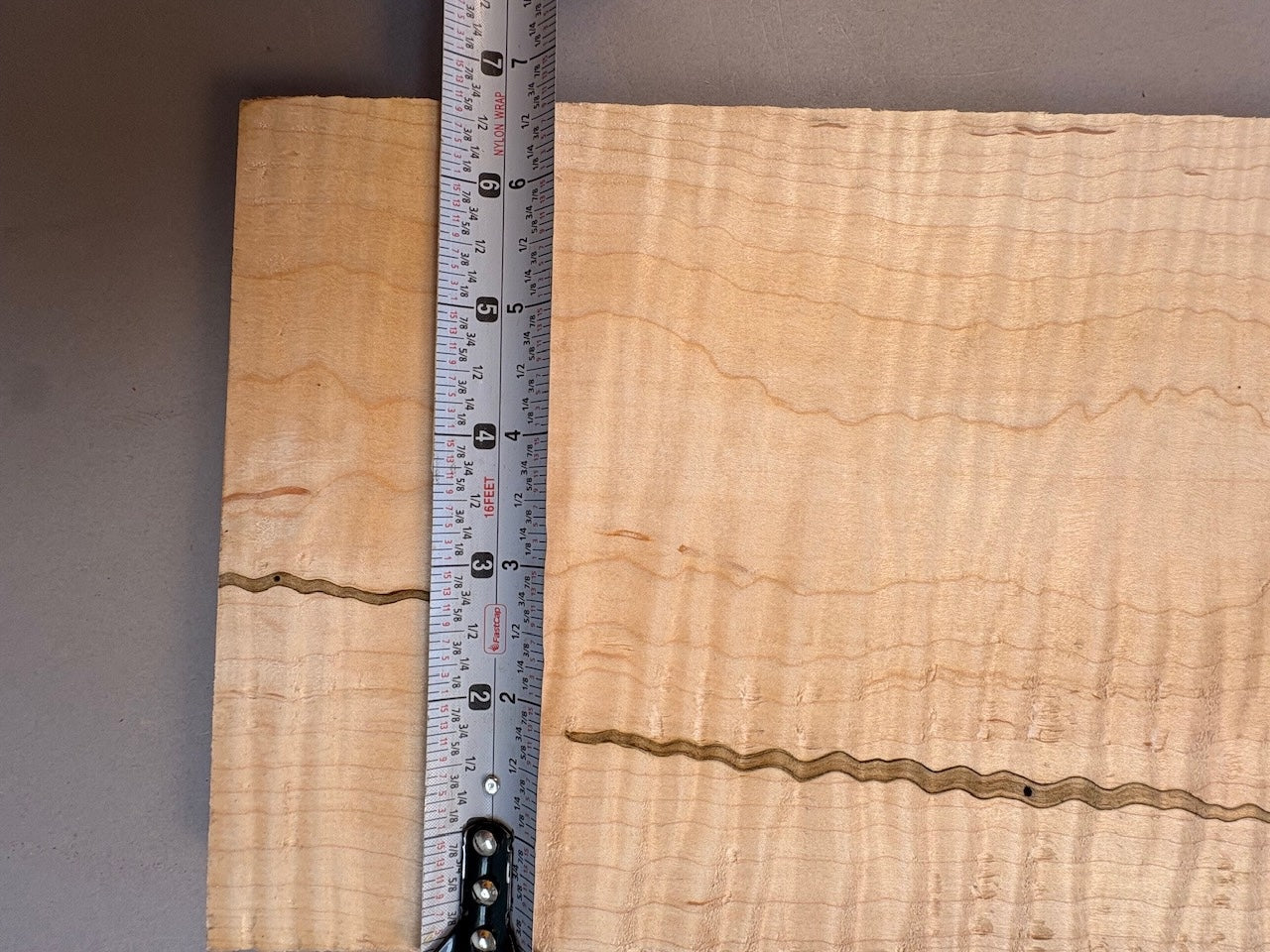 4/4 Curly Maple Board-44CM1018-$60 Includes Shipping