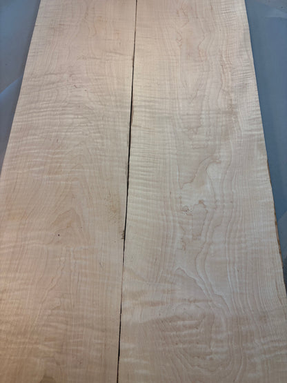 2-4/4 Curly Maple Boards-44CM1019-$125 Includes Shipping