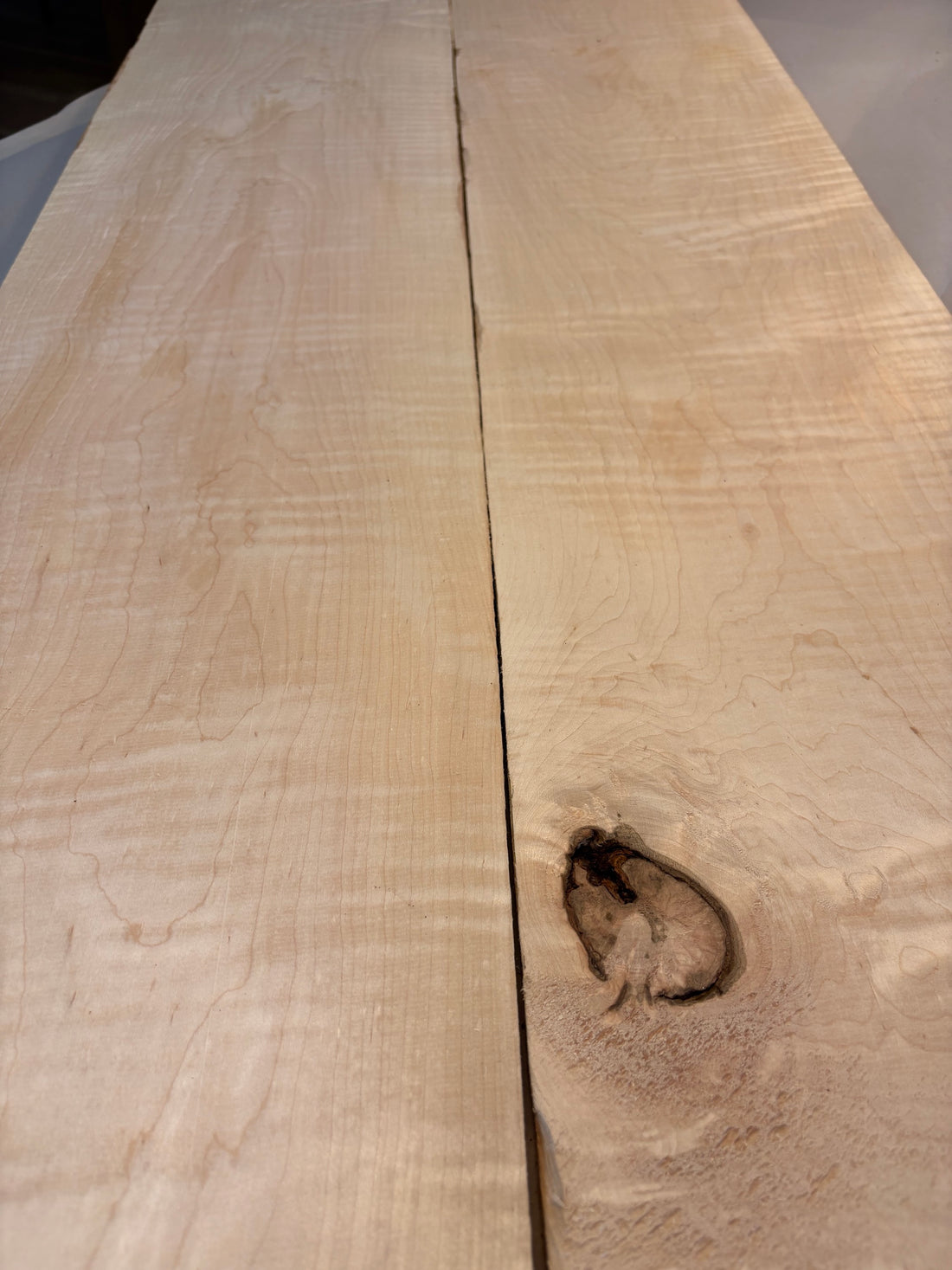 2-4/4 Curly Maple Boards-44CM1019-$125 Includes Shipping