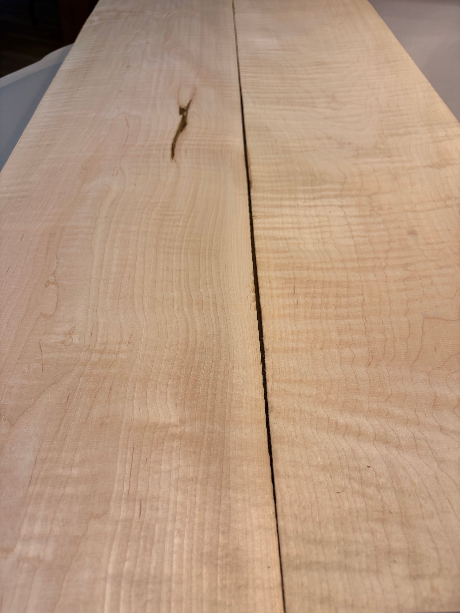 2-4/4 Curly Maple Boards-44CM1019-$125 Includes Shipping