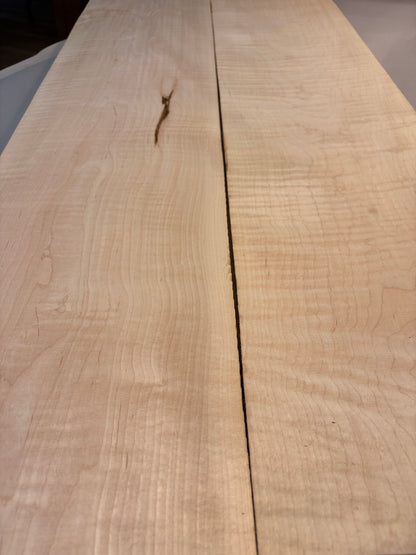 2-4/4 Curly Maple Boards-44CM1019-$125 Includes Shipping