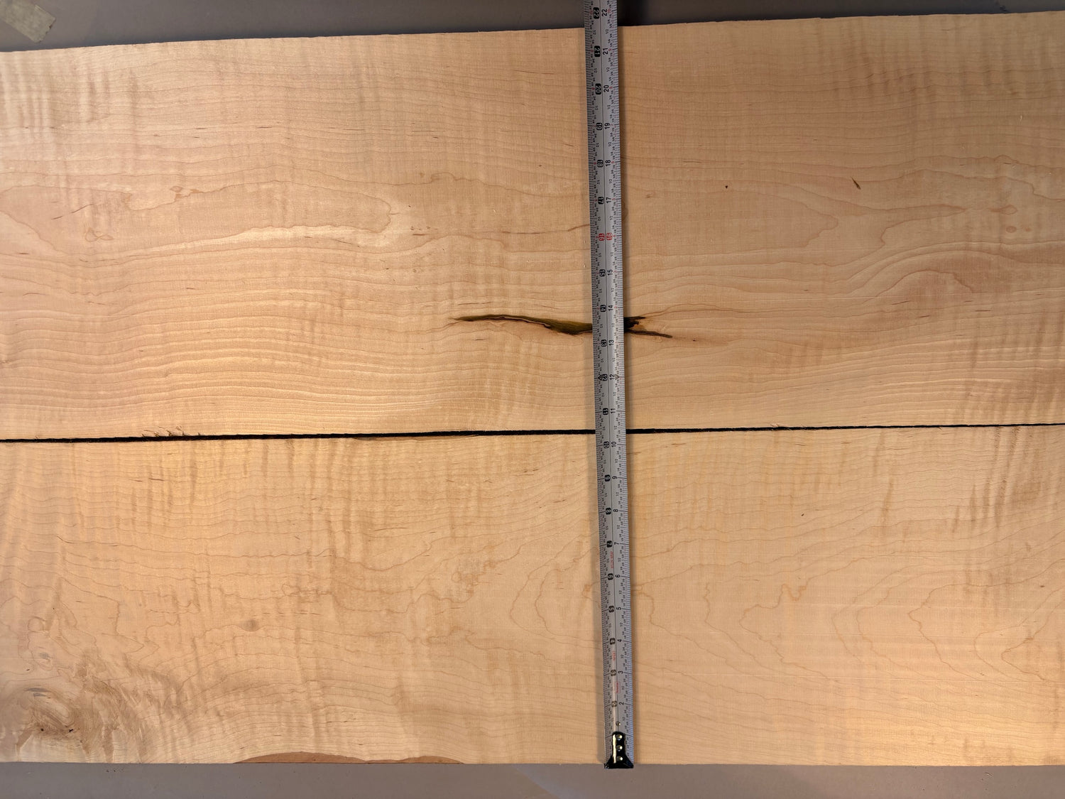 2-4/4 Curly Maple Boards-44CM1019-$125 Includes Shipping