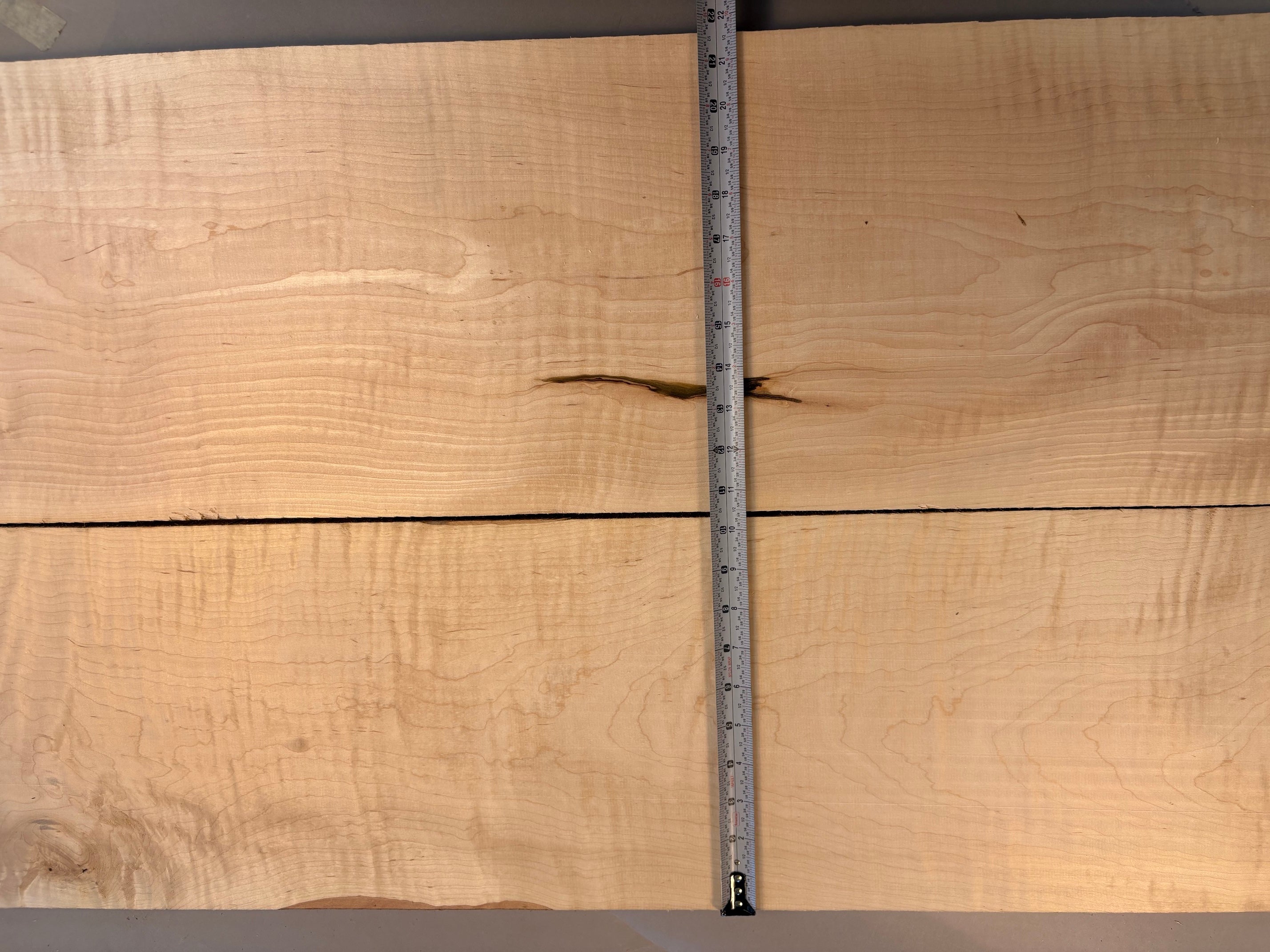 2-4/4 Curly Maple Boards-44CM1019-$125 Includes Shipping