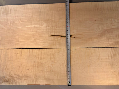 2-4/4 Curly Maple Boards-44CM1019-$125 Includes Shipping