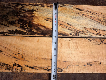 2-4/4 Spalted Curly Hard Maple Boards-44CM1020-$85 Includes Shipping