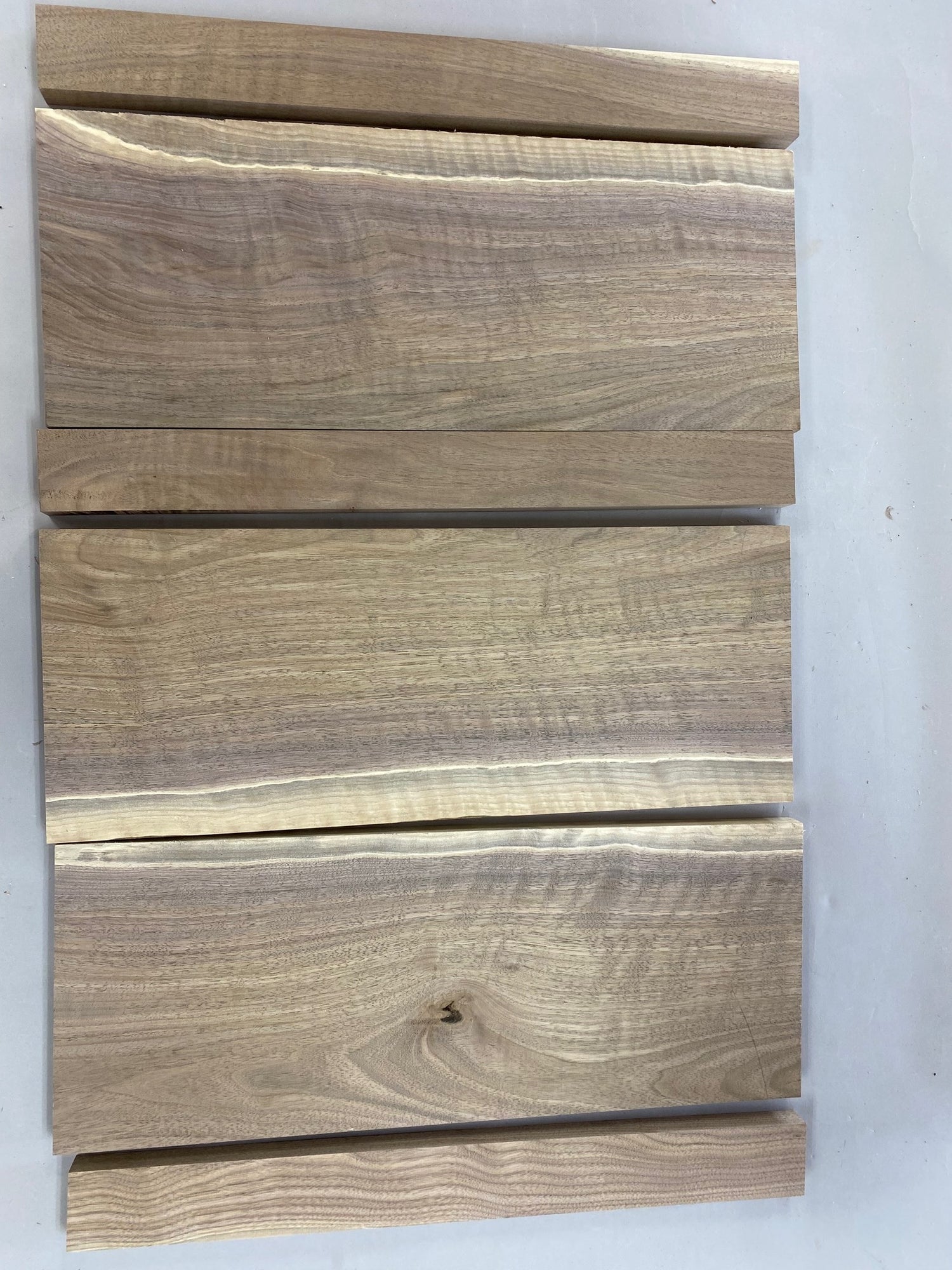 4/4 Curly Walnut Project Pack-44CW1002-$175 Includes Shipping