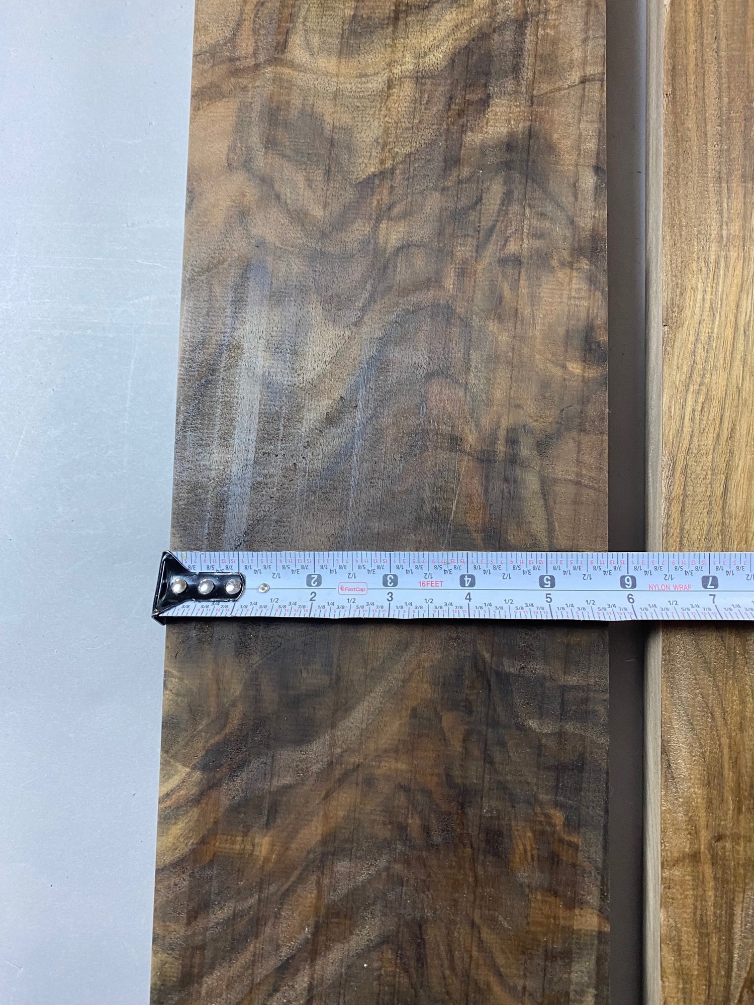 4/4 Curly Walnut Project Pack-44CW1004-$175 Includes Shipping