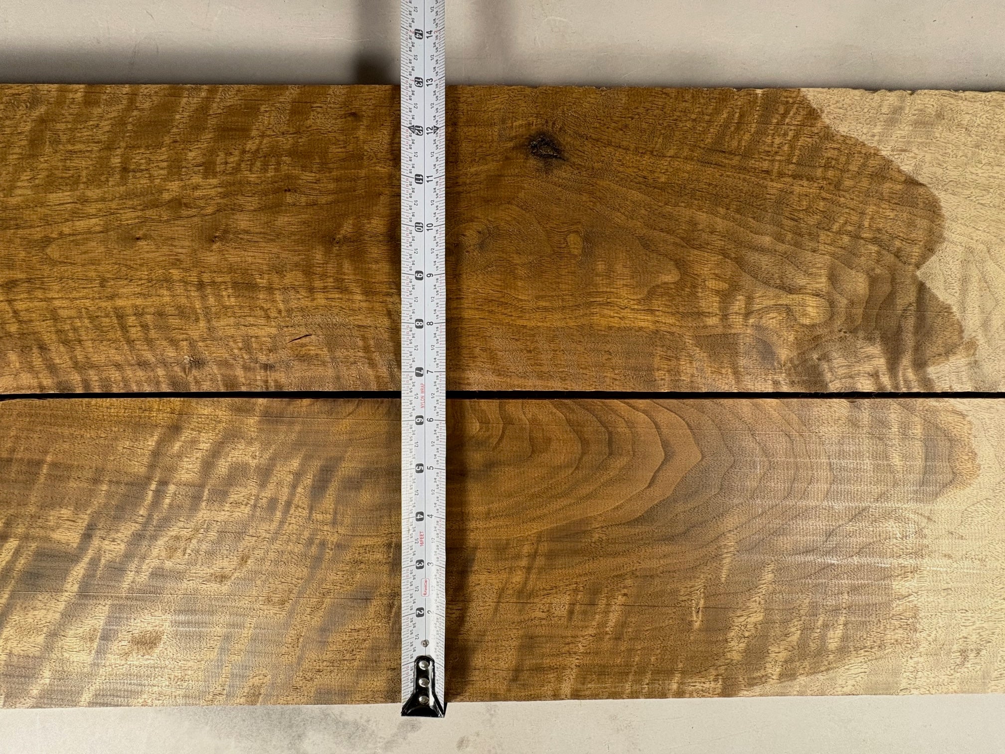 4/4 Curly Walnut (2 boards)-44CW1009-$225 Includes Shipping