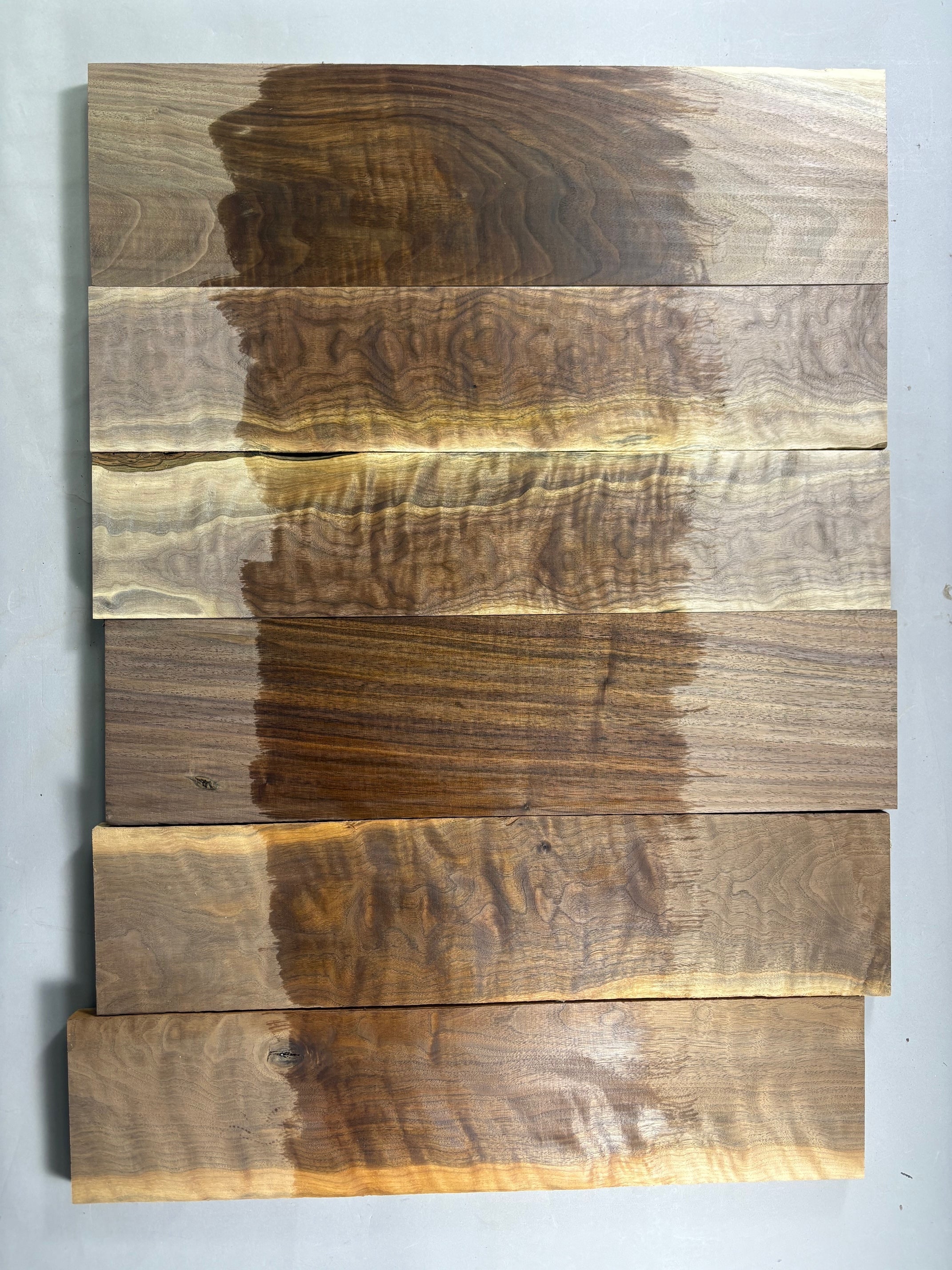 4/4 Curly Walnut Project Pack-44CW1010-$150 Includes Shipping