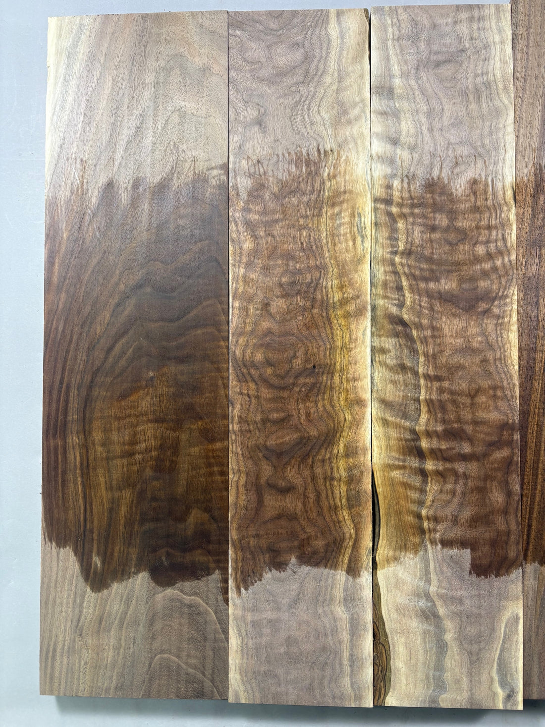 4/4 Curly Walnut Project Pack-44CW1010-$150 Includes Shipping