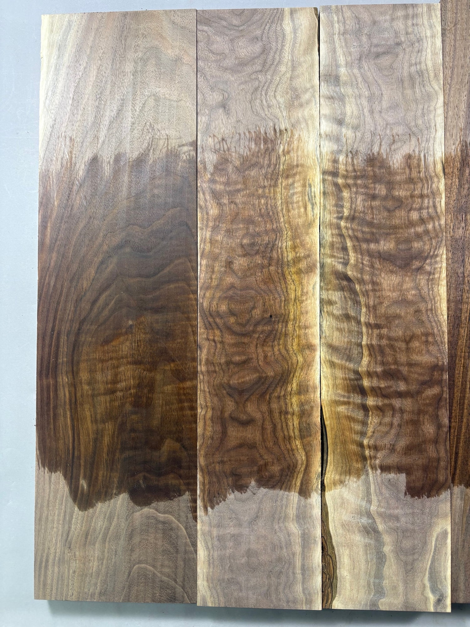 4/4 Curly Walnut Project Pack-44CW1010-$150 Includes Shipping