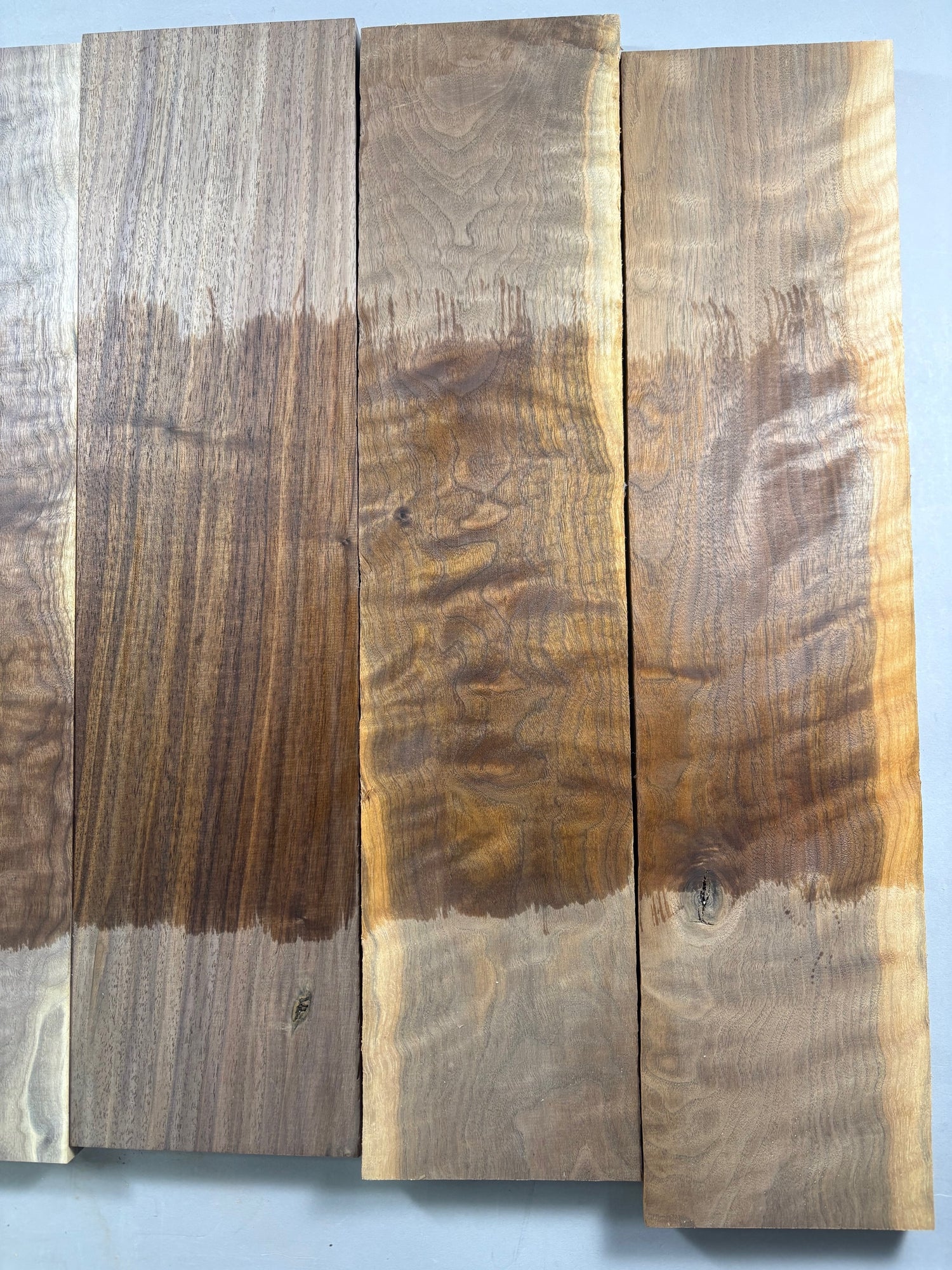 4/4 Curly Walnut Project Pack-44CW1010-$150 Includes Shipping