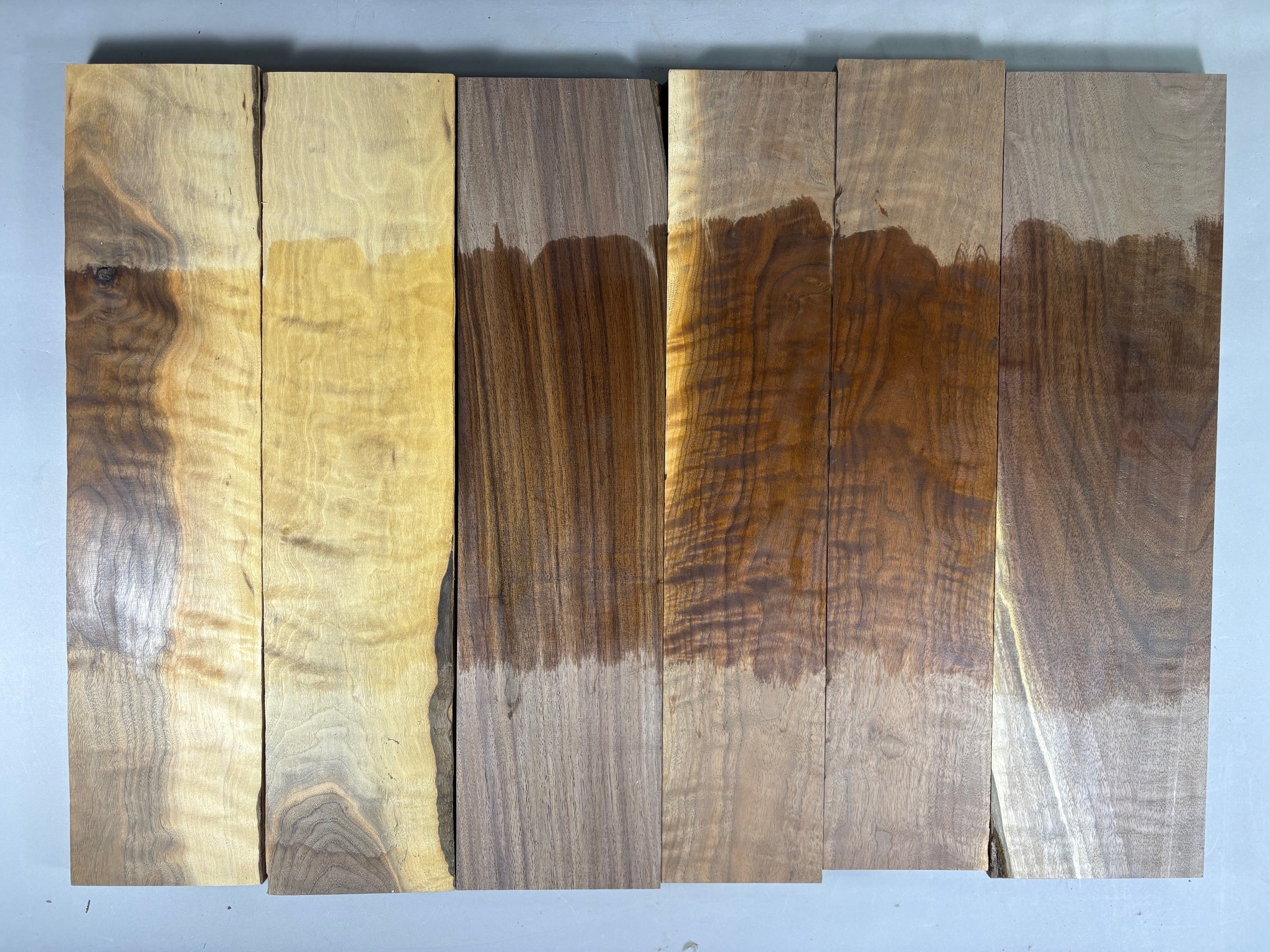 4/4 Curly Walnut Project Pack-44CW1010-$150 Includes Shipping