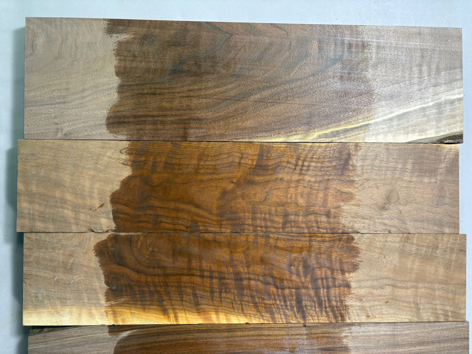 4/4 Curly Walnut Project Pack-44CW1010-$150 Includes Shipping