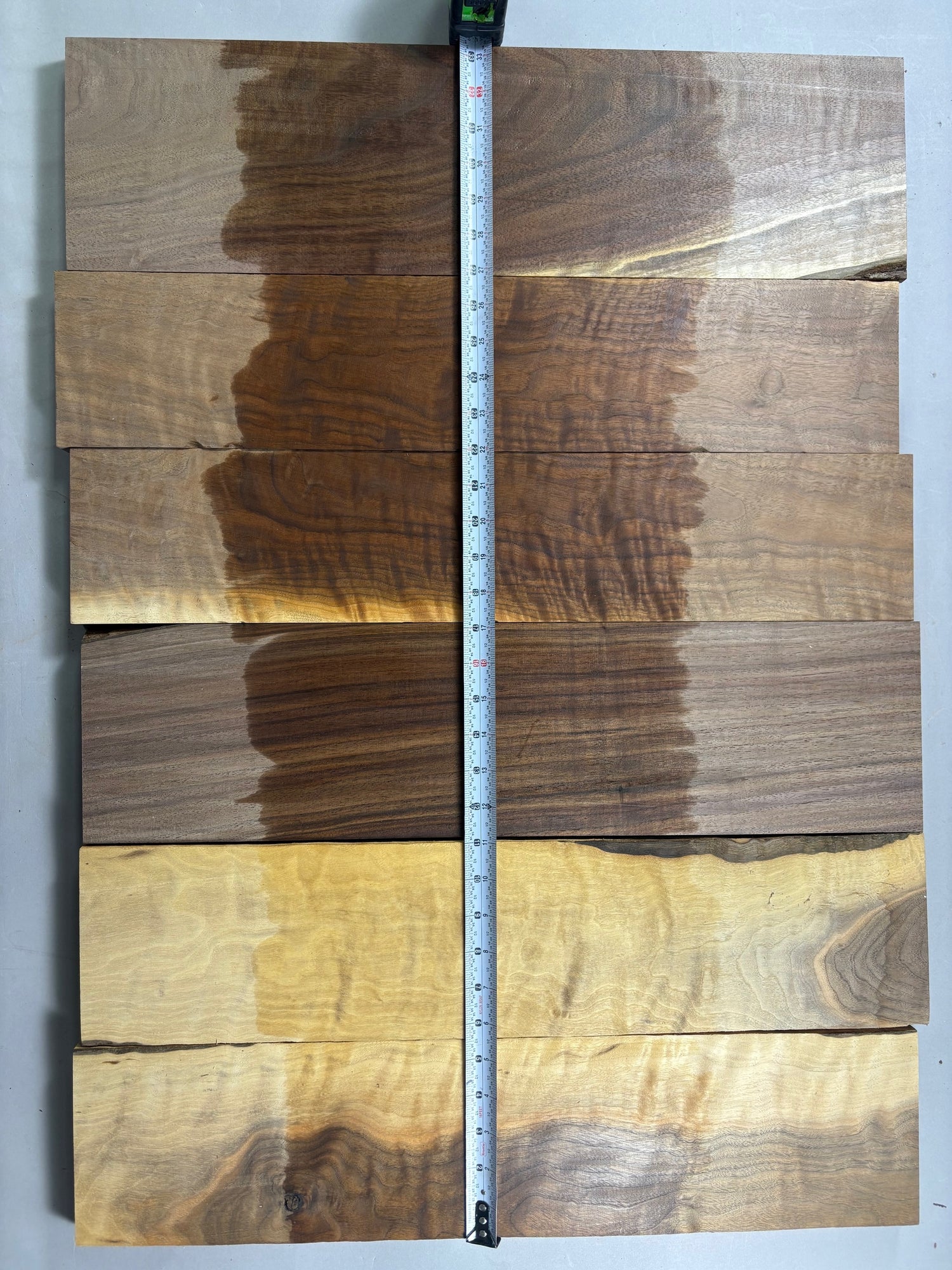 4/4 Curly Walnut Project Pack-44CW1010-$150 Includes Shipping