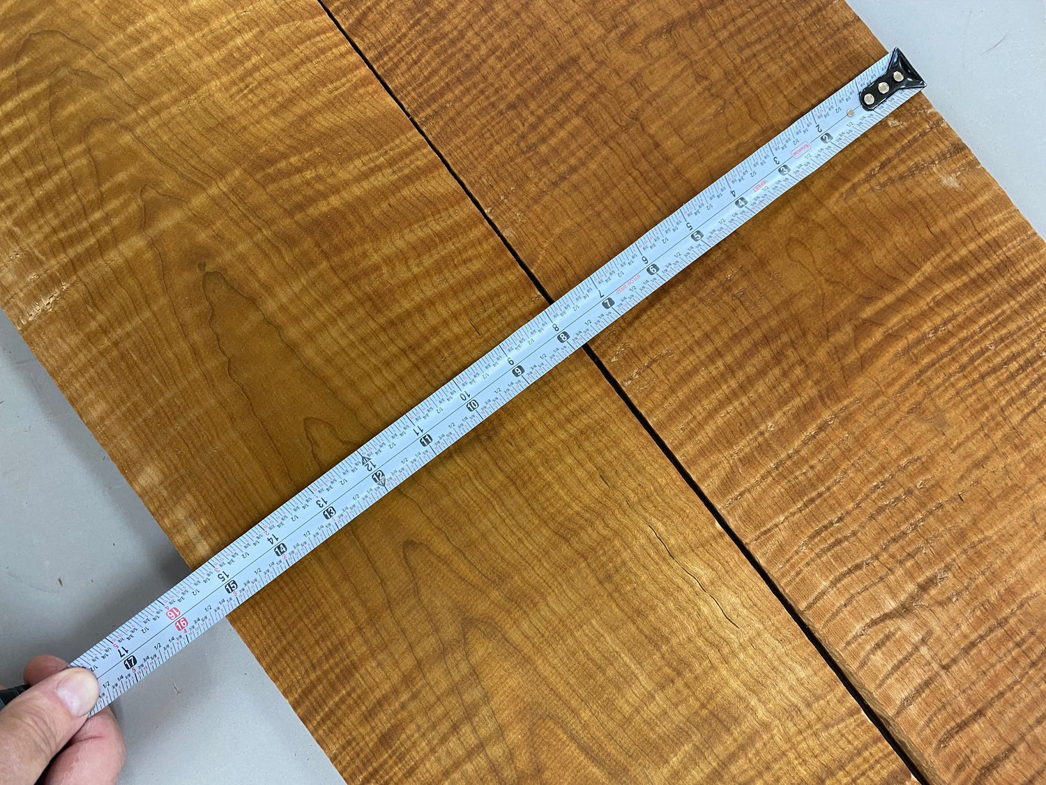 4/4 Roasted Curly Maple (2 boards)-44RCM1002-$320 Includes Shipping