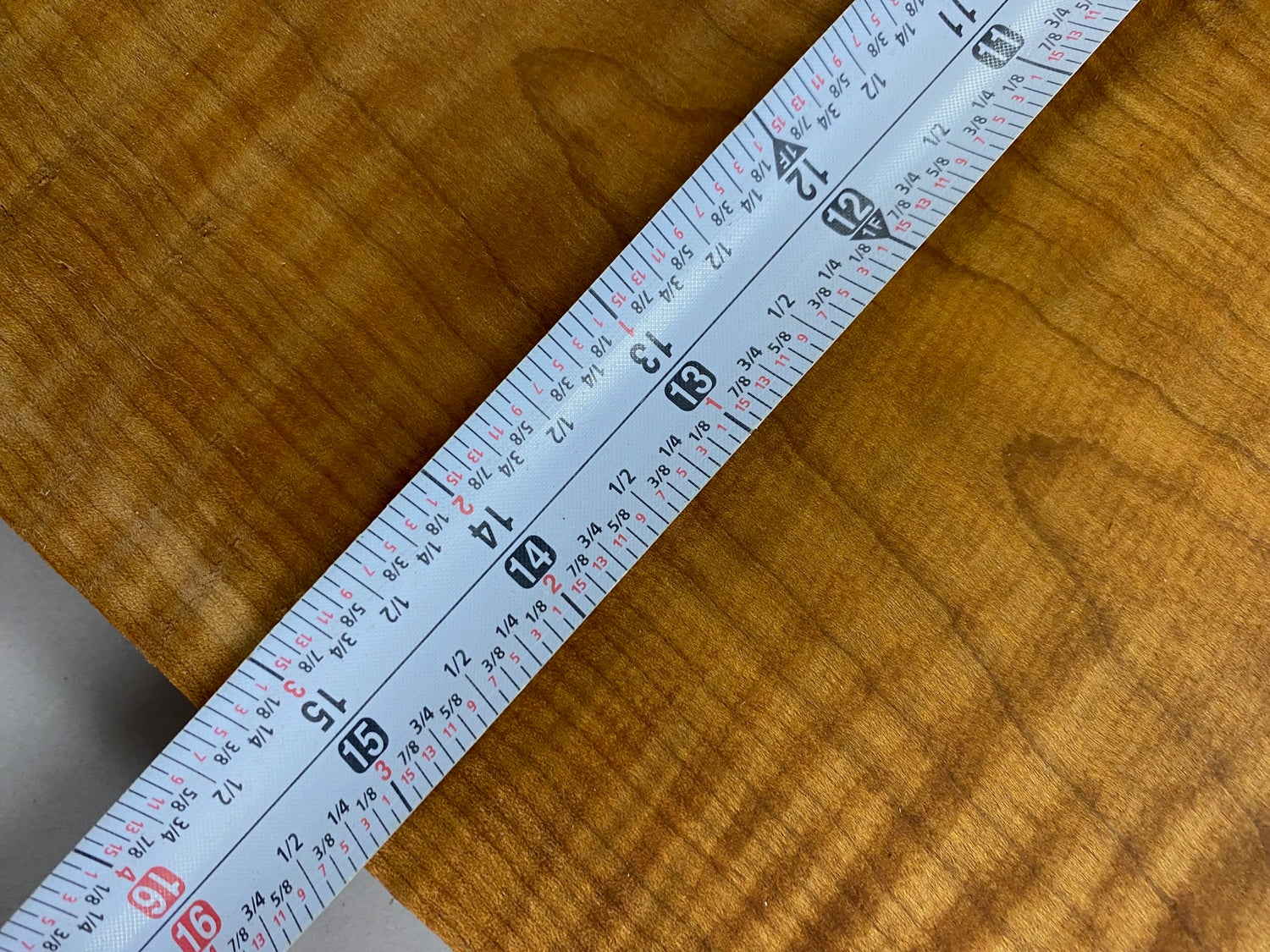 4/4 Roasted Curly Maple (2 boards)-44RCM1002-$320 Includes Shipping