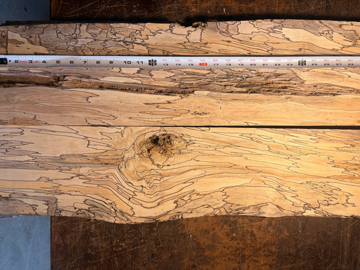 2-4/4 Spalted Maple Boards-44SPM1001-$80 Includes Shipping
