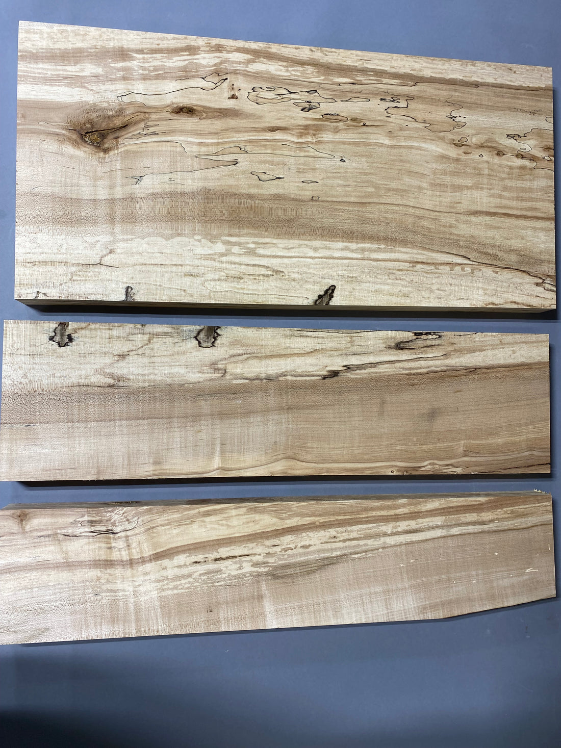 6/4 spalted hard maple large flat rate box