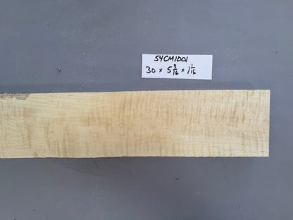 5/4 Curly Maple Guitar Neck Blank-54CM1001-$60 includes shipping