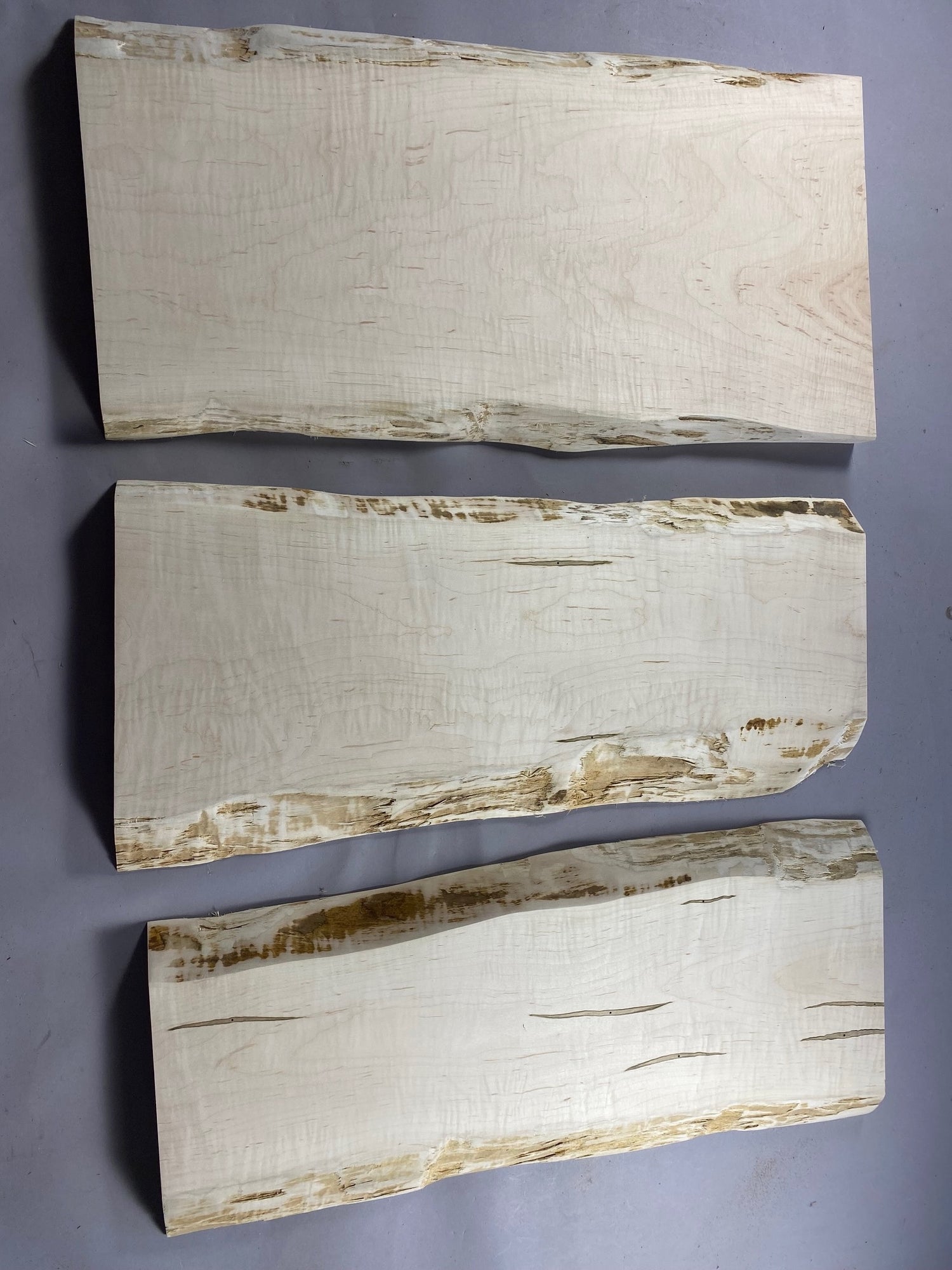 5/4 Curly Maple/Ambrosia Charcuterie Board Stock-$150 Includes Shipping