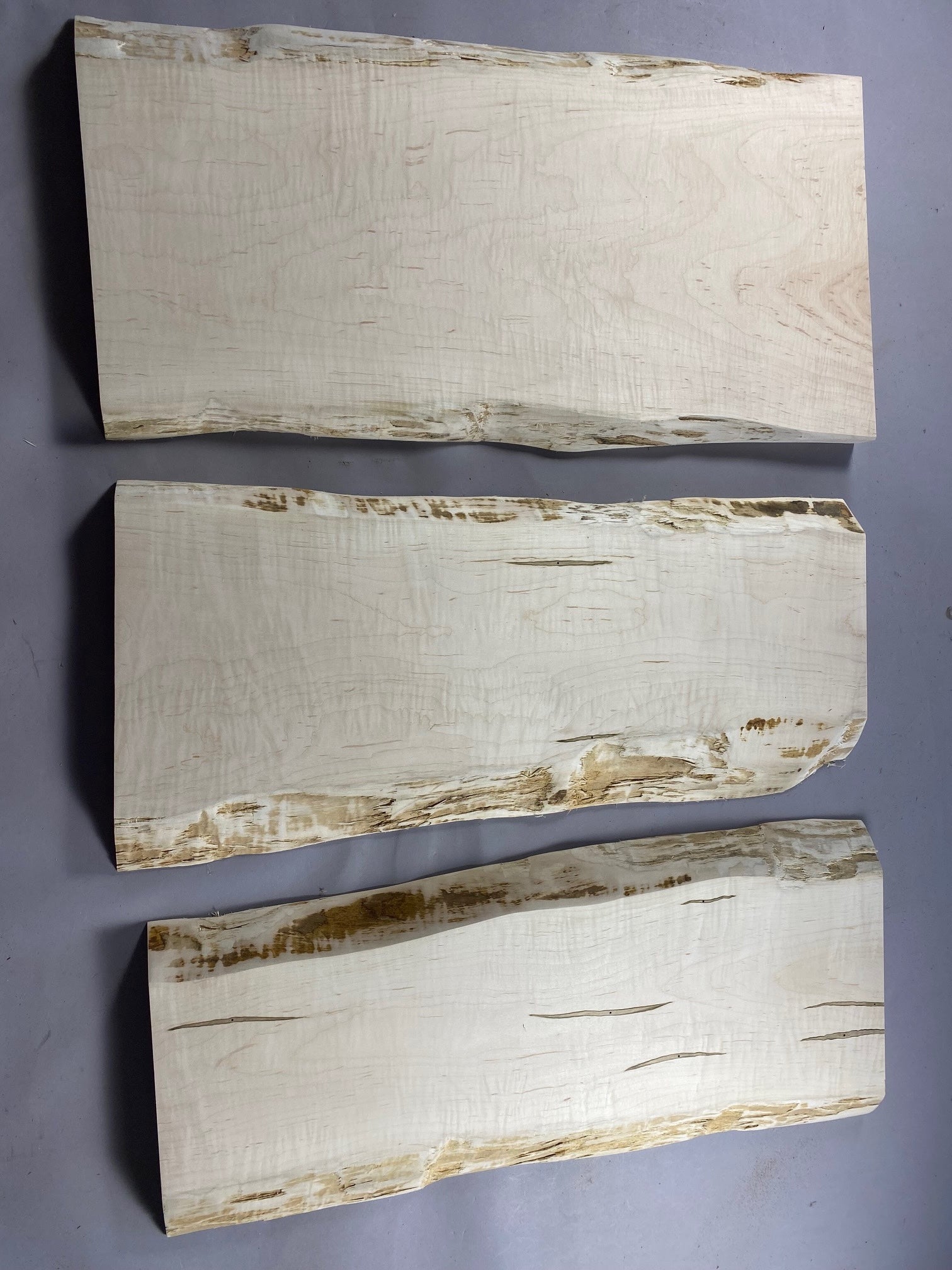 5/4 Curly Maple/Ambrosia Charcuterie Board Stock-$150 Includes Shipping