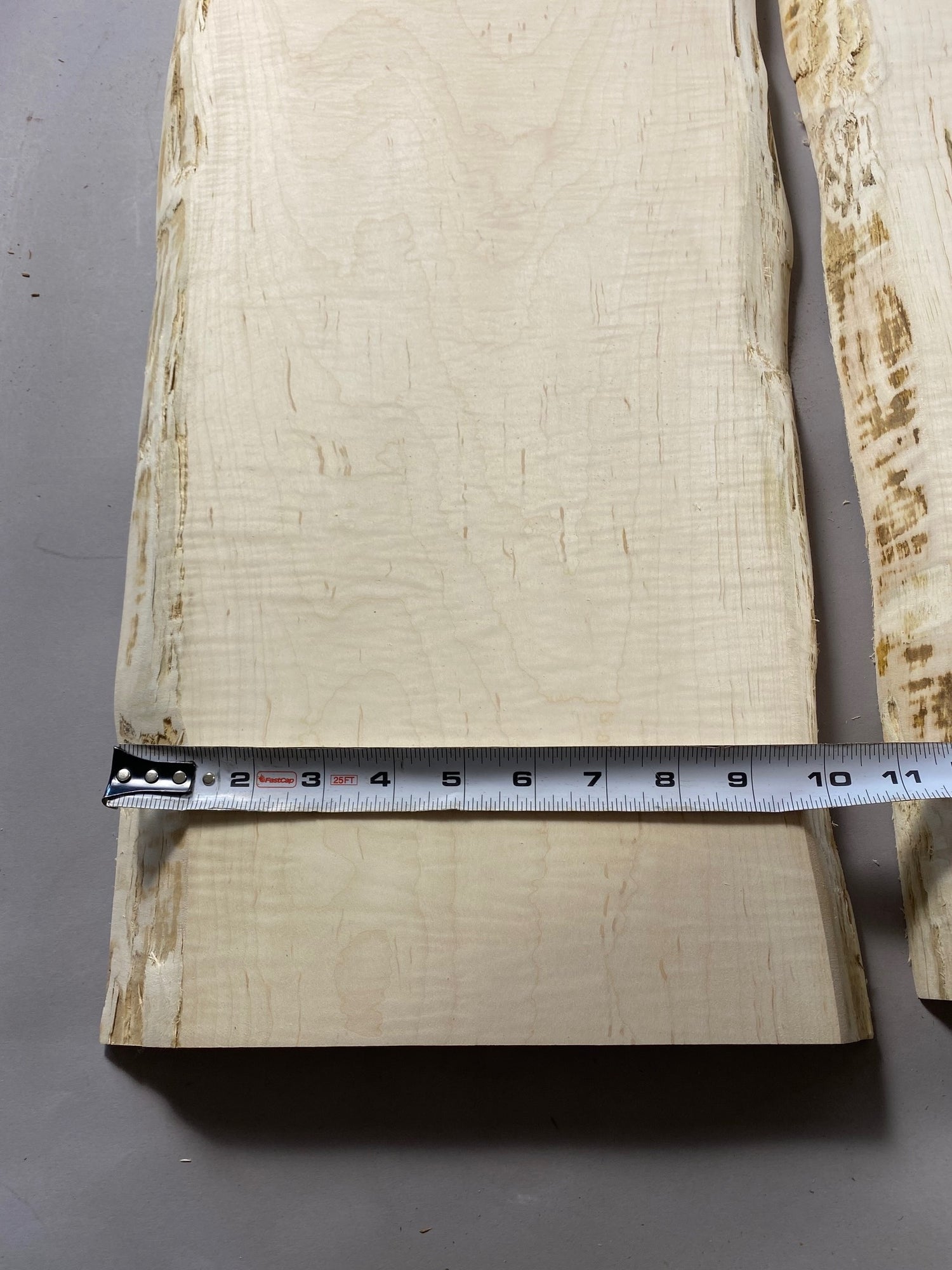 5/4 Curly Maple/Ambrosia Charcuterie Board Stock-$150 Includes Shipping