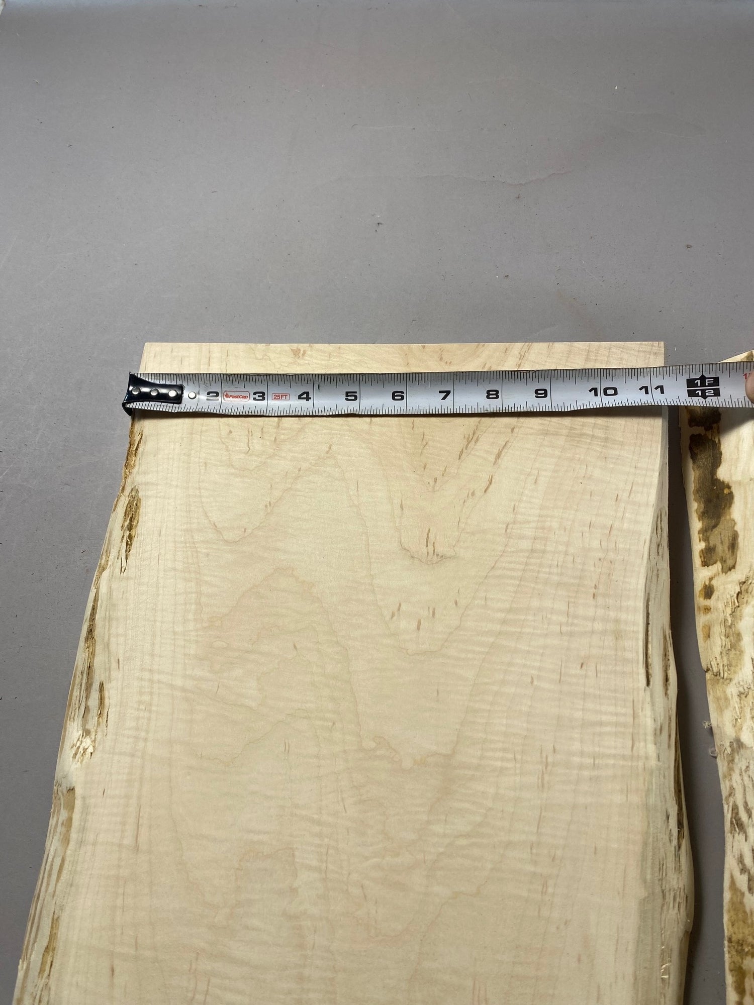 5/4 Curly Maple/Ambrosia Charcuterie Board Stock-$150 Includes Shipping
