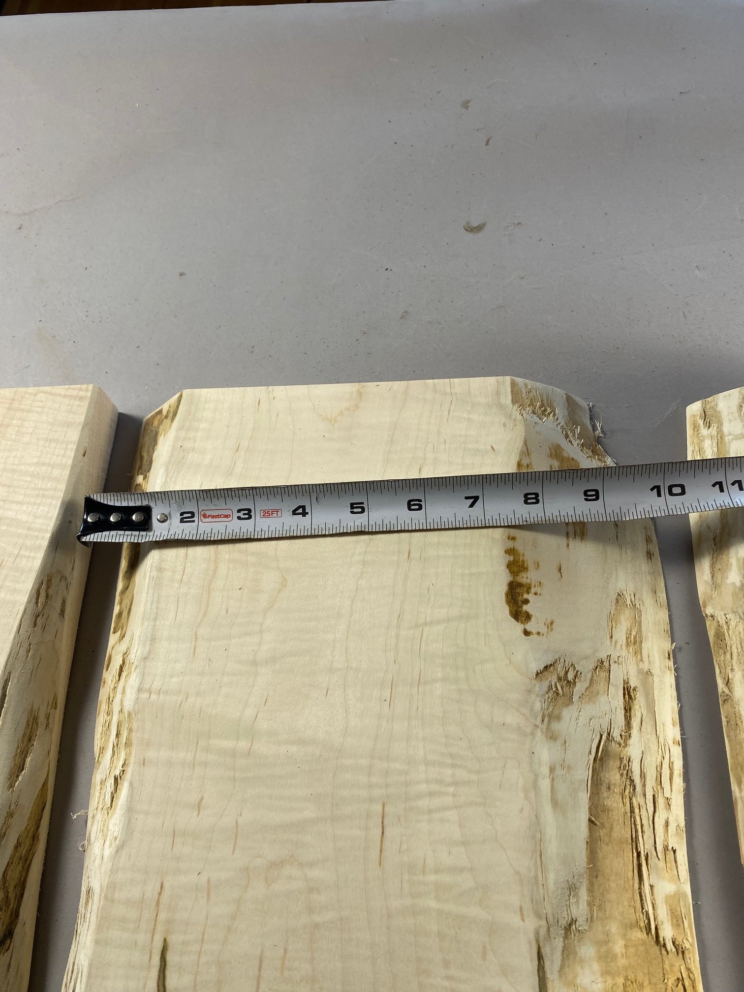 5/4 Curly Maple/Ambrosia Charcuterie Board Stock-$150 Includes Shipping