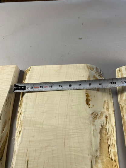 5/4 Curly Maple/Ambrosia Charcuterie Board Stock-$150 Includes Shipping