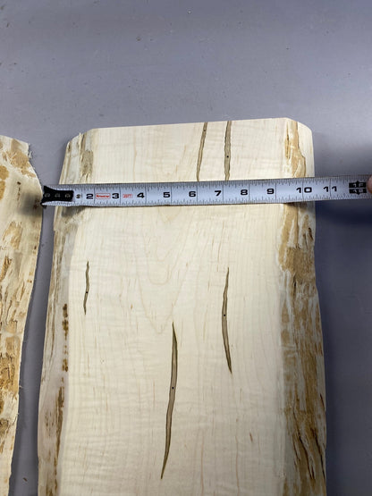5/4 Curly Maple/Ambrosia Charcuterie Board Stock-$150 Includes Shipping