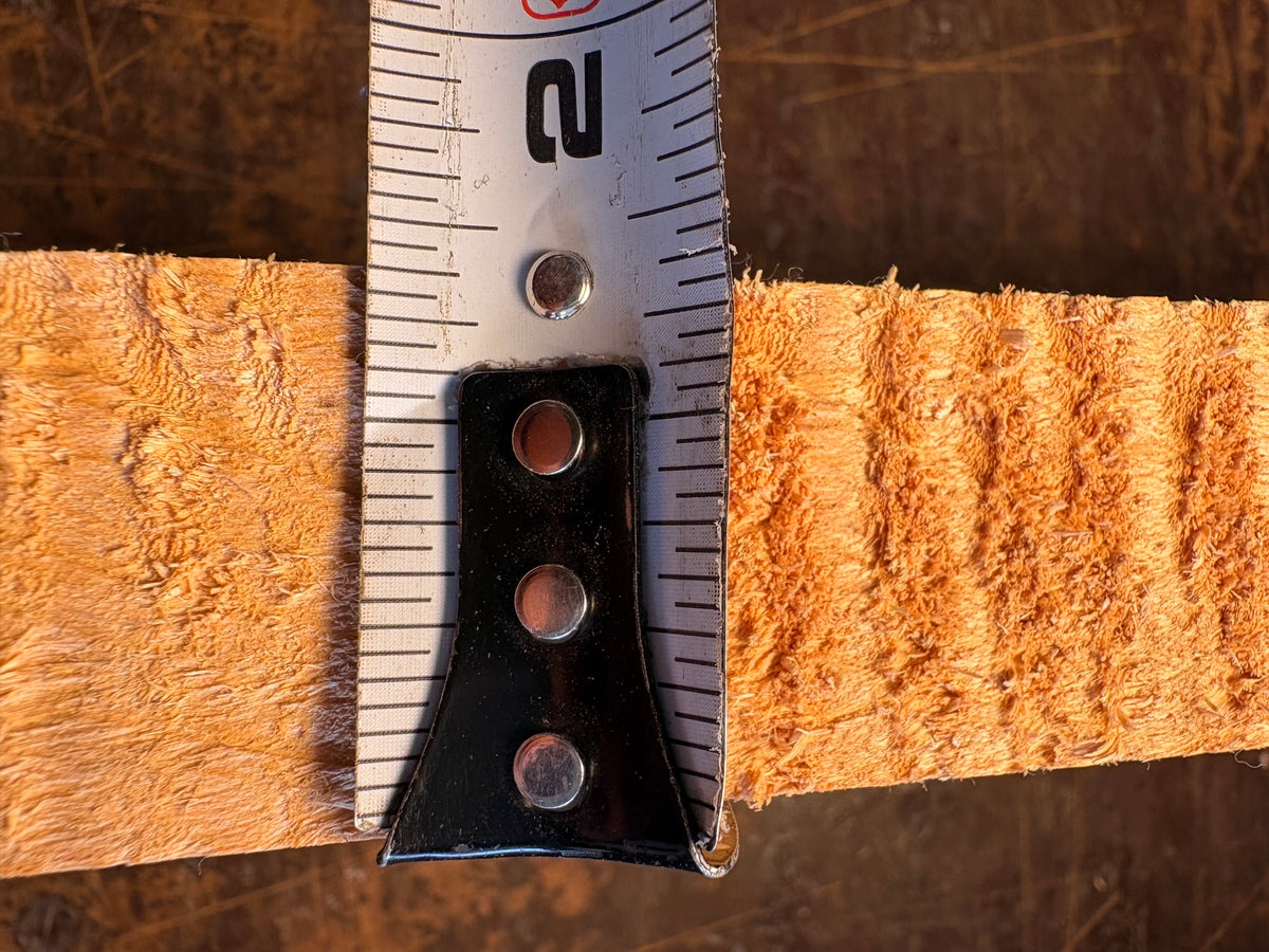 6/4 Curly Maple Board-64CM1010-$40 includes shipping