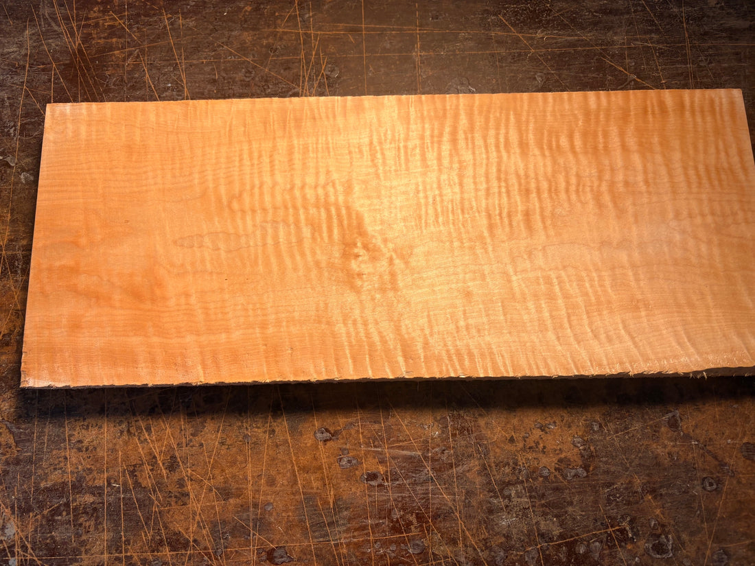 Curly soft maple