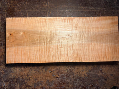 Curly soft maple