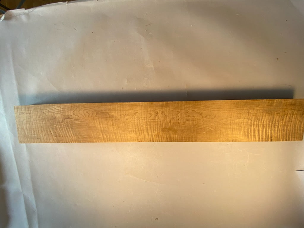 8/4 Roasted Curly Maple Board-84RCM1002-$150 Includes Shipping