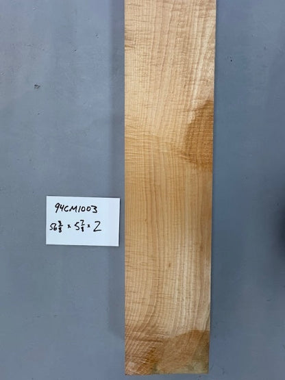 9/4 Curly hard maple-$160 includes shipping