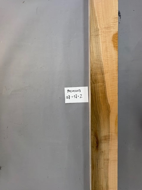 9/4 Curly hard maple-$160 includes shipping