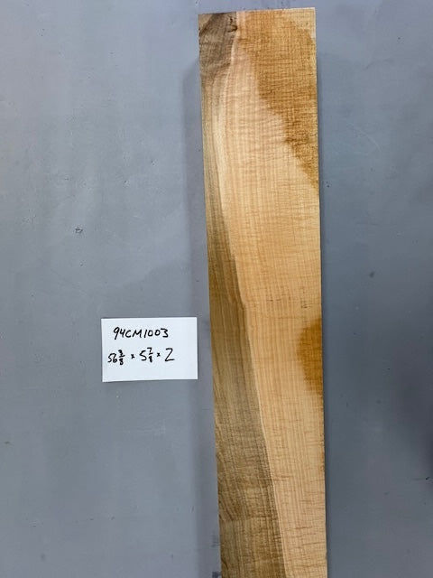 9/4 Curly hard maple-$160 includes shipping
